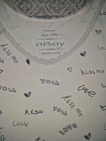 Dámské letní bílé tílko vel S Orsay jako nové love Kiss - 5