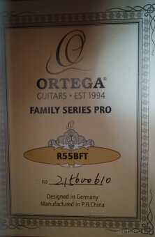 Prodám ORTEGA R55BFT - 5