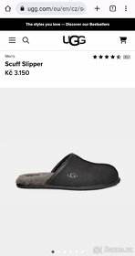 LUXUSNÍ PANTOFLE UGGS Z OVČÍ VLNOU - VELIKOST 42 - 5
