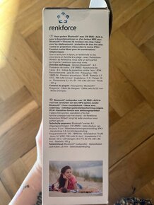 Bluetooth reproduktor Renkforce, nový - 5