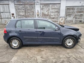 VW GOLF V 1.4 FSI 66 kW BKG - NÁHRADNÍ DÍLY - 5