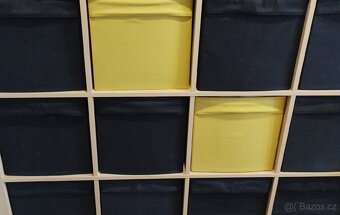 IKEA Expedit 4x4 s krabicemi Dröna - 5