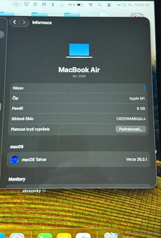 Macbook Air 13" M1 CZ Vesmírně Šedý 2020 - 5