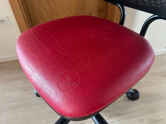 Kancelářská židle SpinaliS ERGONOMIC červená - 5