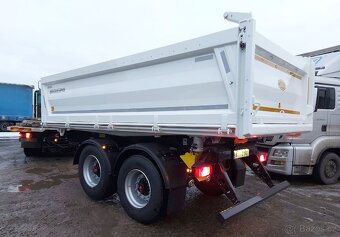 Přívěs MEILLER MZDA 1822 M / ZVEDACÍ NÁPRAVA / plachta - 5