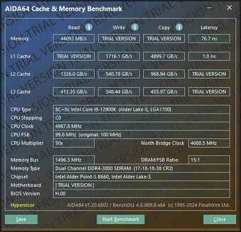 Herní PC RTX3090/Intel core i9 12900kf/DDR 4 64gb - 5