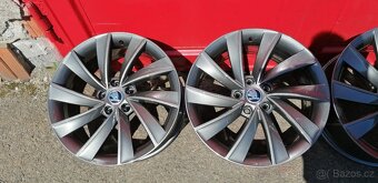 Alu kola 5X112 ,18,Superb 3 - TOP STAV - 5