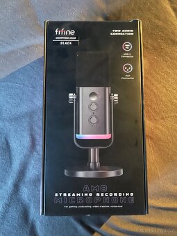 Fifine AM8 streaming recording Microphone Black - 5