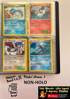 Kusové karty TCG Pokémon STARÉ PŘES 10LET (ORIGINÁL) - 5