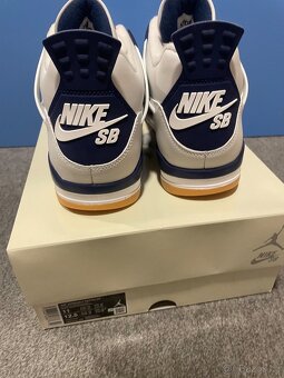 Jordan 4 Sb Navy - 5