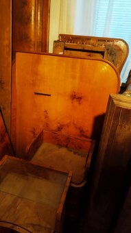 ložnice styl retro /přelom /50. a 60.let./ dýha kořen.ořech/ - 5
