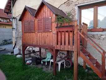 Prodám dětský dřevěný domeček. - 5