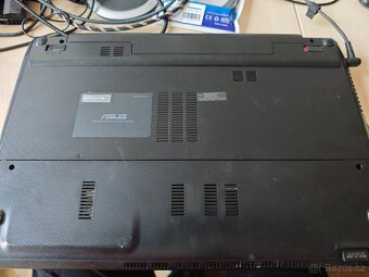 Hezký notebook Asus X55a s 500GB SSD (baterie KO) - 5