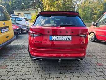 ŠKODA KODIAQ RS 2.0 TDI 176KW/ 65000KM / TAŽNÉ/ POJÍZDNÉ. - 5