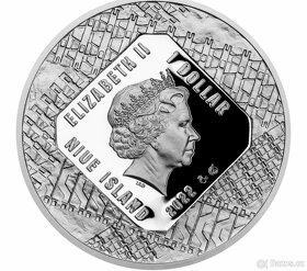 Obrněná technika - PzKpfw VI Tiger proof, stříbrná mince - 5