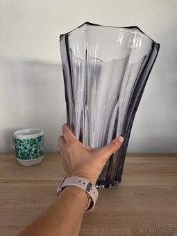 Skleněná váza retro XXL 4kg Schötter - 5