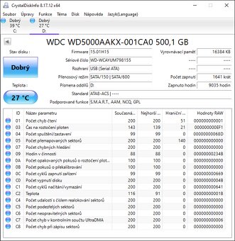 HDD SATA 3,5" - 80, 160, 250, 320, 500 GB - 5