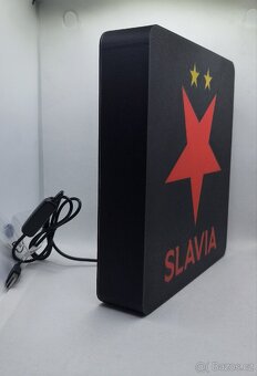Prodám nové logo SK Slavia s podsvětlením - 5