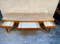 Psací stůl dlouhý oblé hrany - 197cm/61cm výška 78 cm - 5