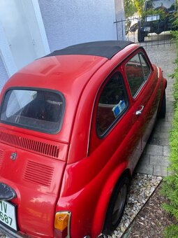 Fiat 500 1970 veteránská čísla - 5