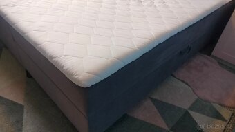 Manželská boxspring postel - 5