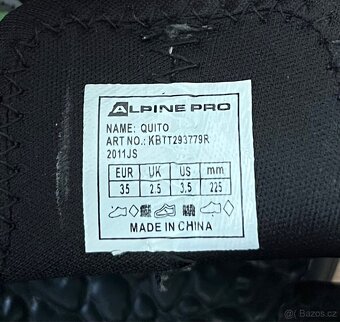 Zánovní dětské sandály Alpine Pro vel. 35 - 5