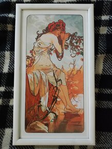 Alfons Mucha - zarámované reprodukce 12 ks - 5