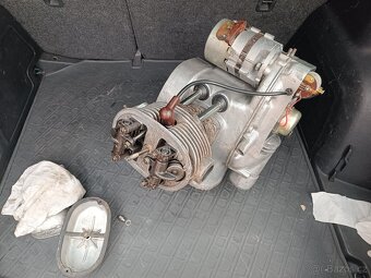 Motor Ural 650 12V převodovka se zpátečkou Ural difer - 5