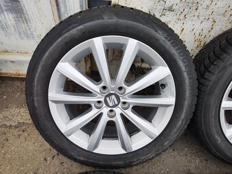 16"zimní alu sada Merano 5x100 origo Polo 6 Fabia 4 Ibiza - 5