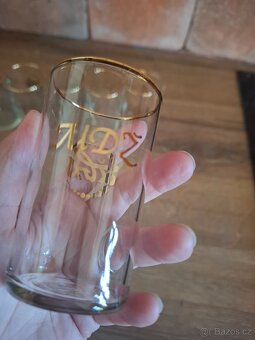 6x sklenice panák - 5