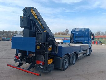 MAN TGX 26.480 6x2 - valník s hydraulickou rukou - 5