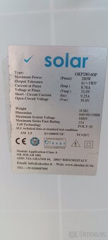 Prodám fotovoltaické panely 2x270w,2x280w - 5