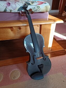 Housle Stentor SR1401 Harlequin Violin 4/4 BK - 5