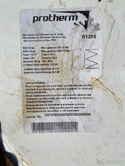 Prodám elektrický kotel a bojler - 5