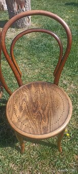 Thonet párové židle solidní stav doporučuji - 5