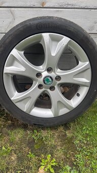 Originální Alu kola Škoda 17”, 1Z0 601 025 Q, 7Jx17H2, ET54 - 5