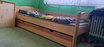 Nábytek do dětského pokoje, postel, noční stolek - 5