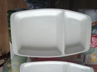 Porcelánové talíře dělené - 5