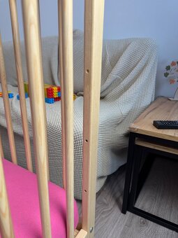 Dětská postýlka + rošt + matrace - 5