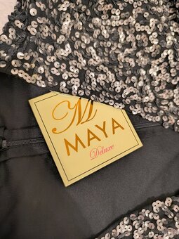 Černé šaty Maya Deluxe - 5