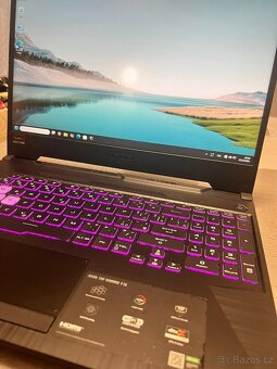 HERNÍ POČÍTAČ asus tuf gaming f15 fx506LH - HN319W černý - 5