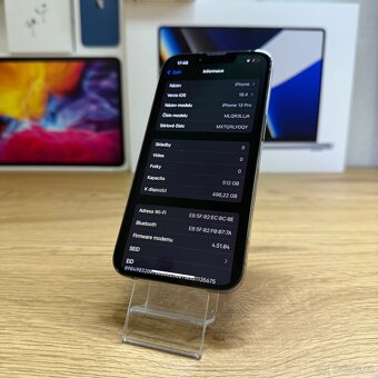 iPhone 13 Pro 512GB graphite, pěkný stav, 12 měsíců záruka - 5