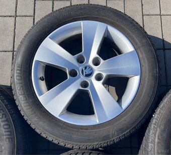 Škoda -16" Orion +letní 205/55 R16 Bridgestone 90% - 5