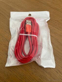 Nabíjecí kabel pro iPhone – 180 cm – různé barvy – 100 Kč - 5