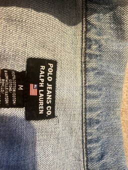 Modrá džínová/ jeansová bunda Ralph Lauren - 5