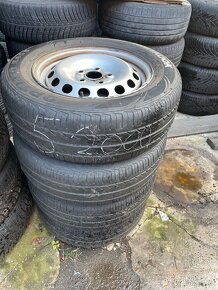 Plech disky 5x112 včetně letních pneu 195/65R15 - 5