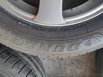 Alu kola R15 5x112 6,5j et43 vc. letnich pneumatik - 5