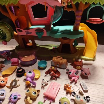 LPS velká sada, domeček spoustu zvířátek a doplňků - 5