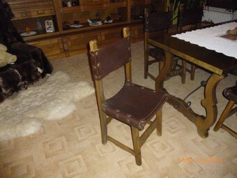 Rustikální jídelní souprava - 5