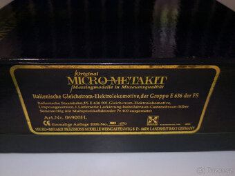 MICRO METAKIT 06900H FS E.636.001 Hnědá Isabella Jako nová B - 5